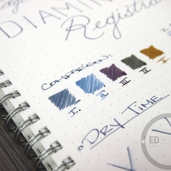 Diamine Registrar's Ink Fountain Pen Ink Review