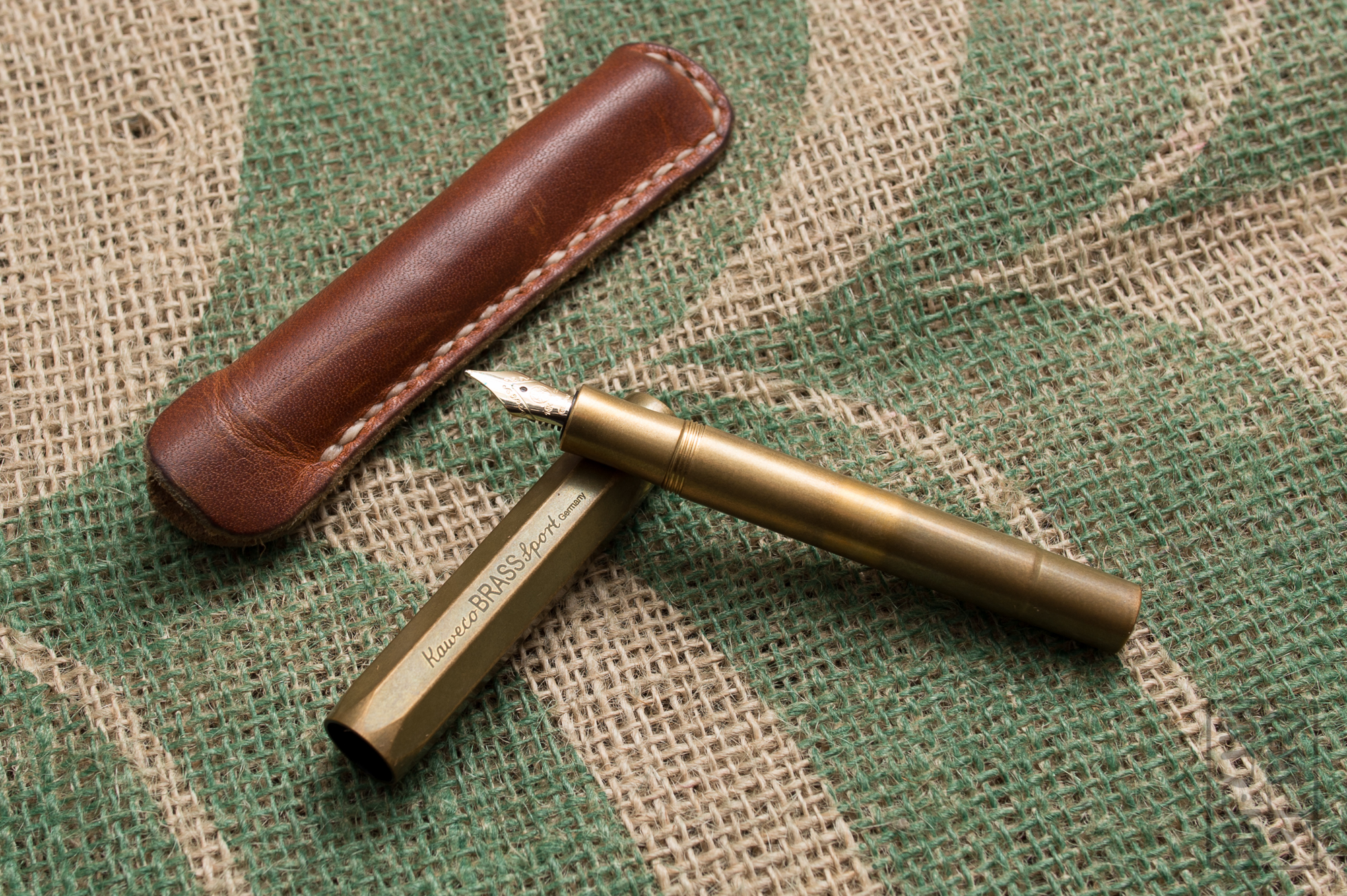 Kaweco - Brass Sport - Fountain Pen M Solid Brass (10 cm) –