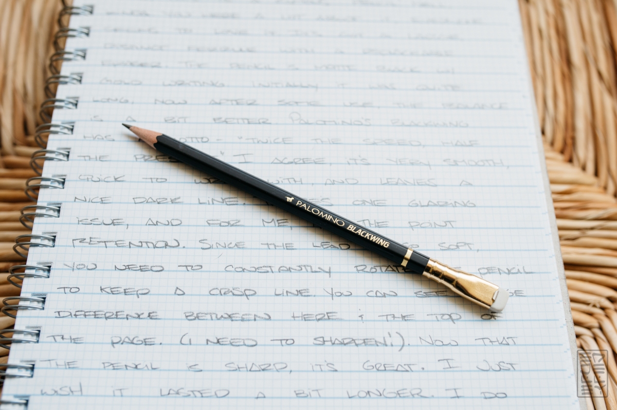 Palomino Blackwing Pencil Review –  – Fountain Pen