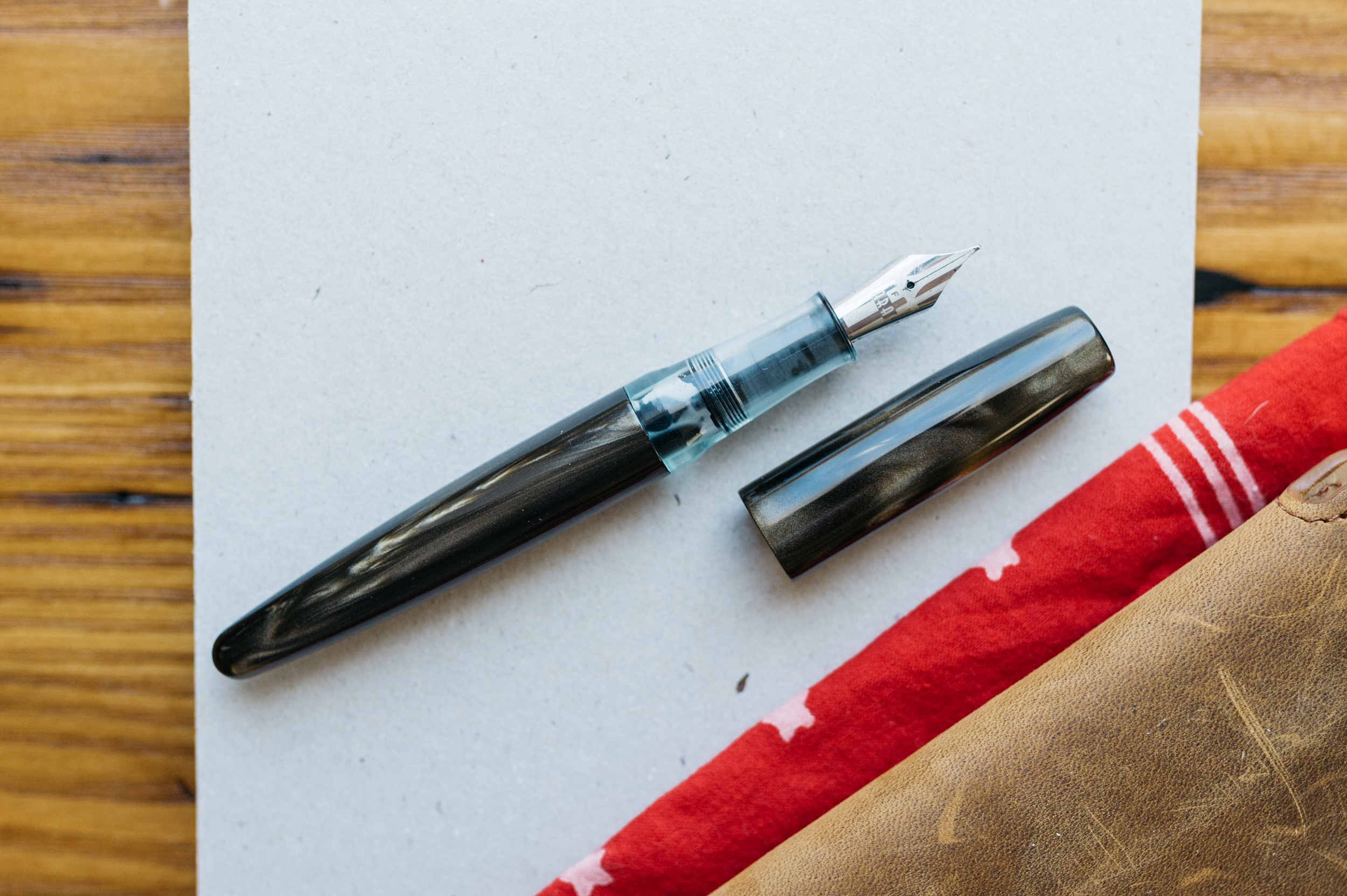 Karas Pen Co. Vertex Fountain Pen in Chrysopoeia Acrylic Review